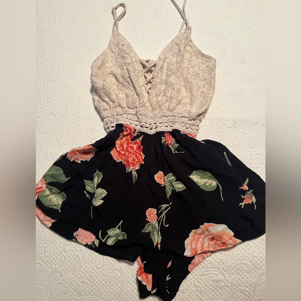 Floral Romper